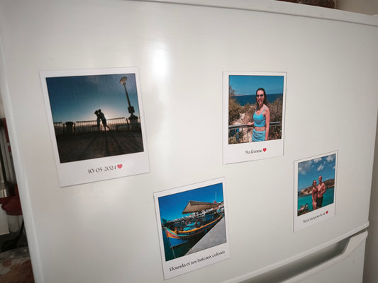 Magnet souple format POLAROID X5 ✨