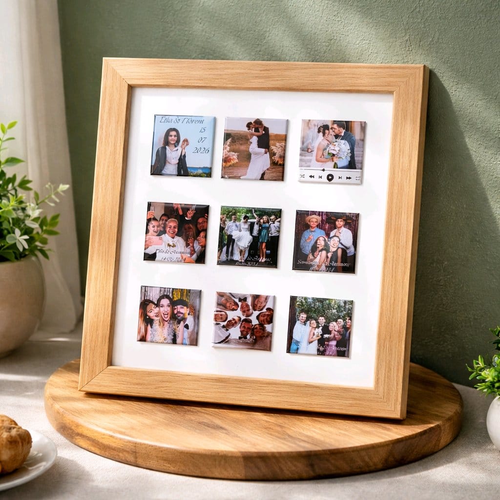 12 Magnets - Pack La Boîte à Souvenirs ❤️+livraison gratuite ! 🚚